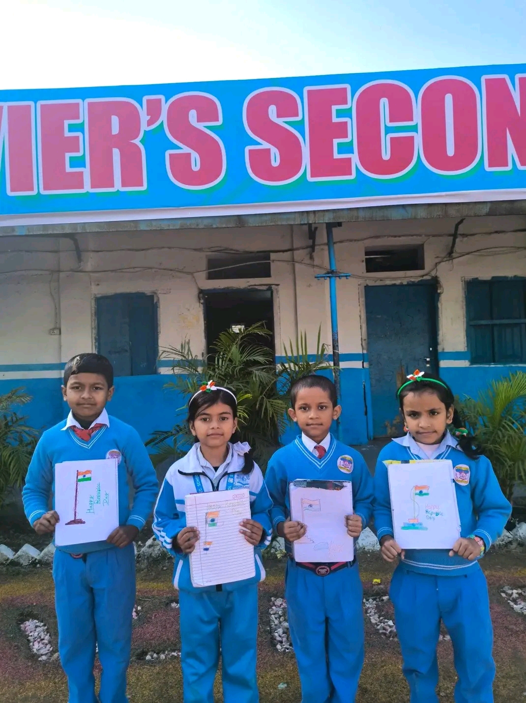 Junior Art - Republic Day Drawings