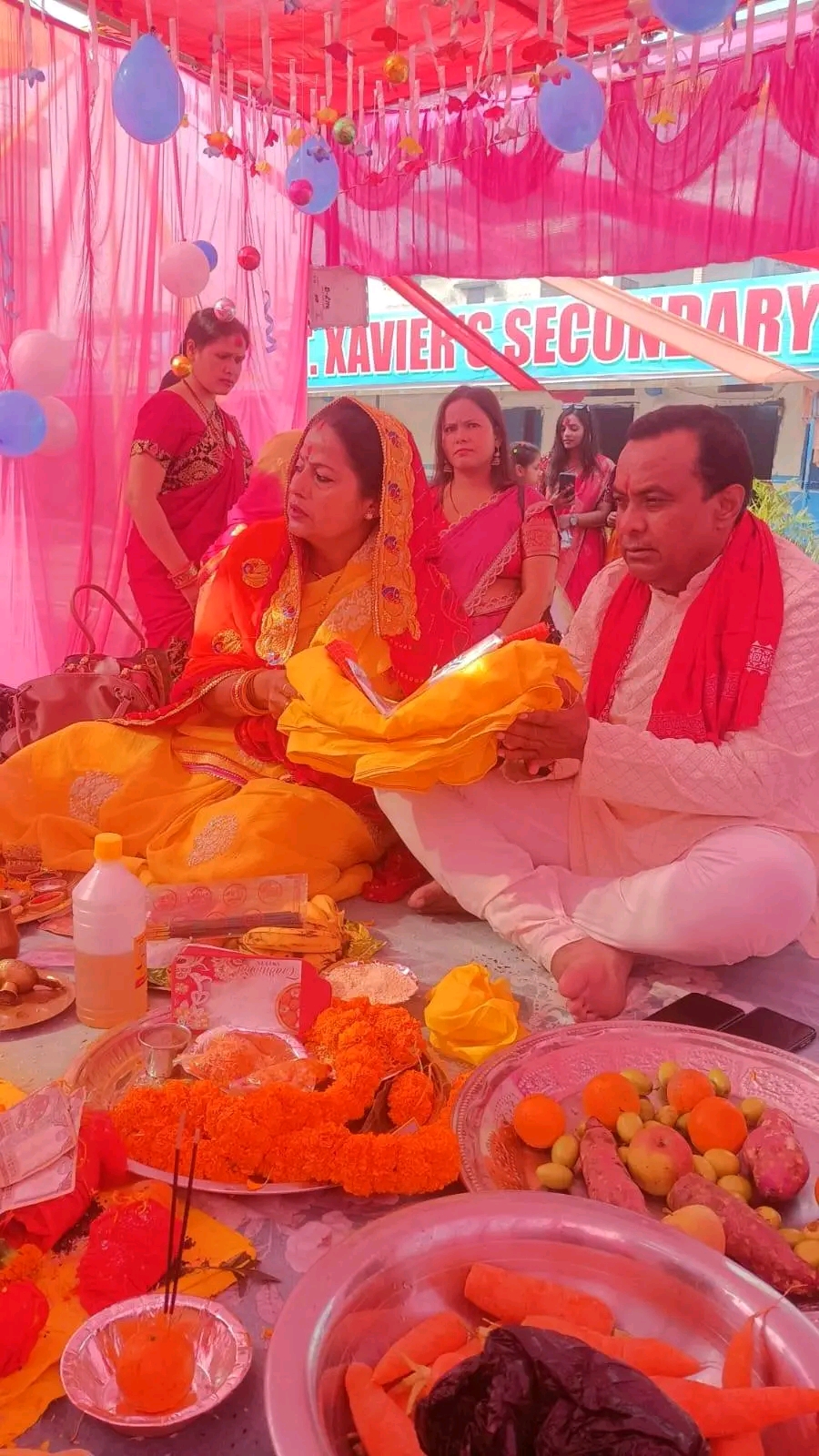 Saraswati Puja At School